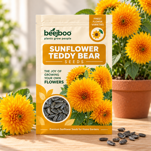 Sunflower Teddy Bear Flower Seeds